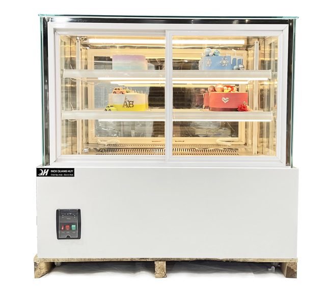 Vì sao nên dùng tủ bánh kem 1m2 3 tầng cửa trước