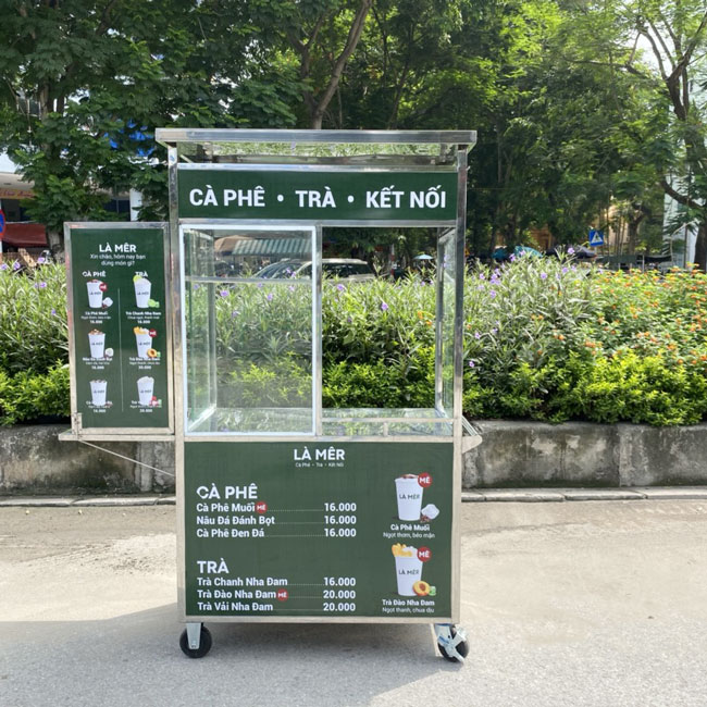 Xe bán cà phê mang đi