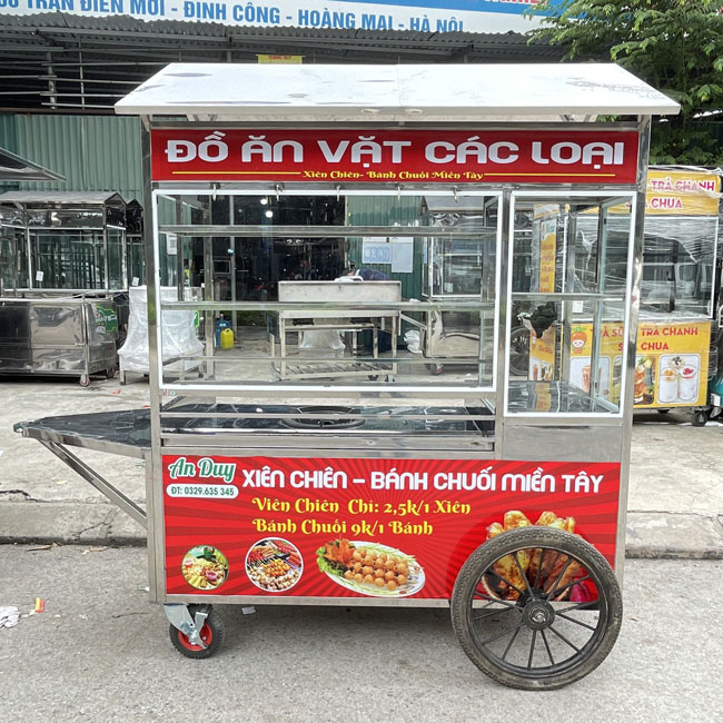 Xe bán đồ ăn vặt