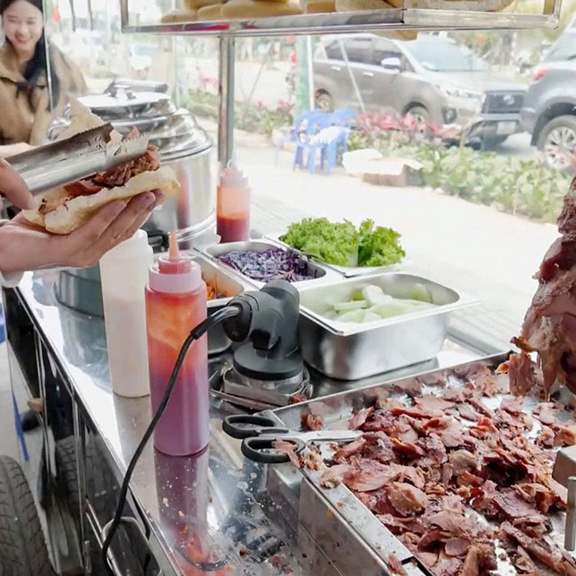 Xe bán hàng rong giá tốt