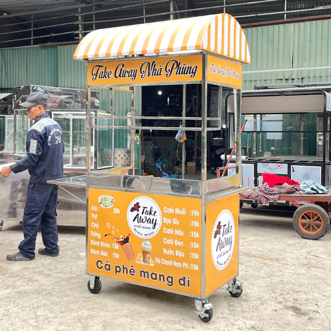 Bảo trì xe cà phê 1m2