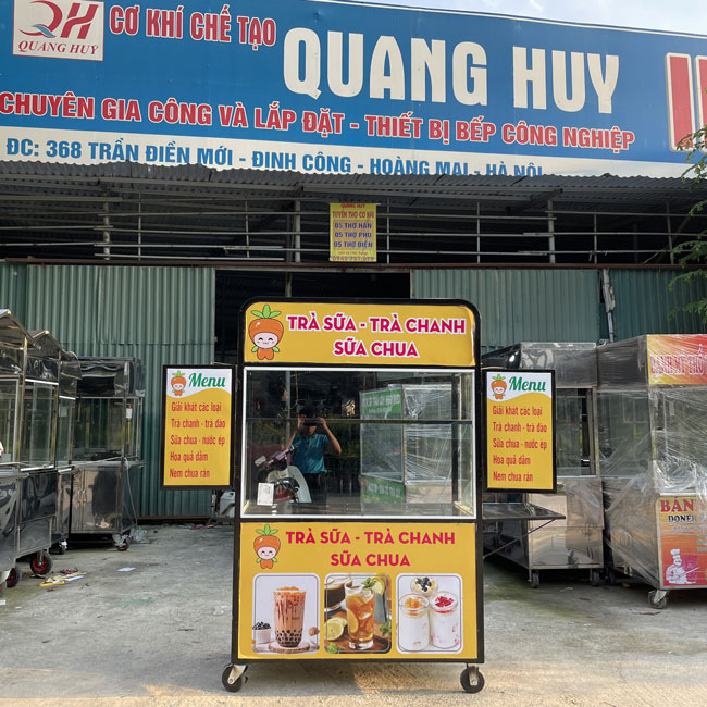 Xe trà sữa 1m2