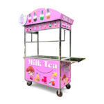 Xe trà sữa mái vòm 1m2 XI-120-MV