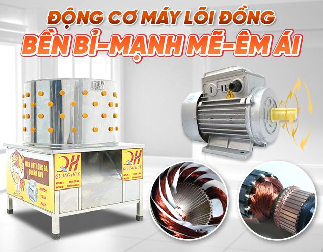 Motor 100% dây đồng