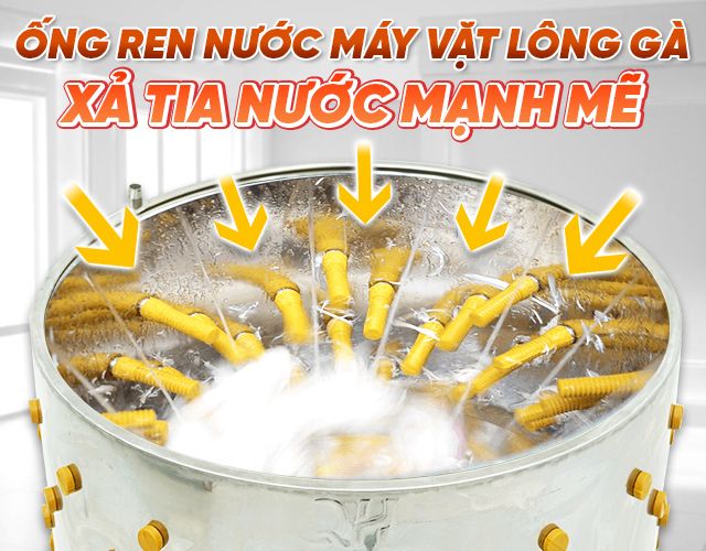 Ống ren nước mạnh mẽ