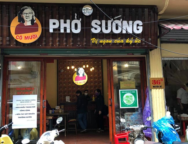 Địa chỉ quán phở Sướng