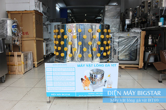 Máy vặt lông gà điện máy Bigstar