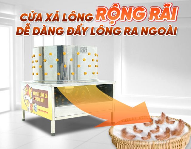 Máng xả rộng