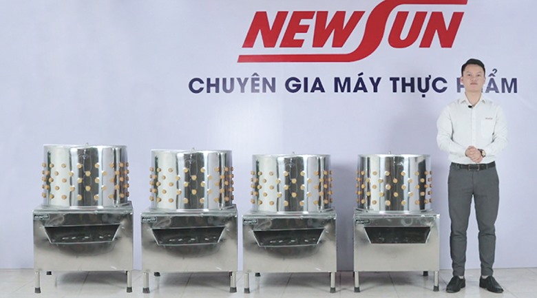Máy vặt lông gà Newsun