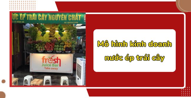 Mô hình kinh doanh nước ép trái cây