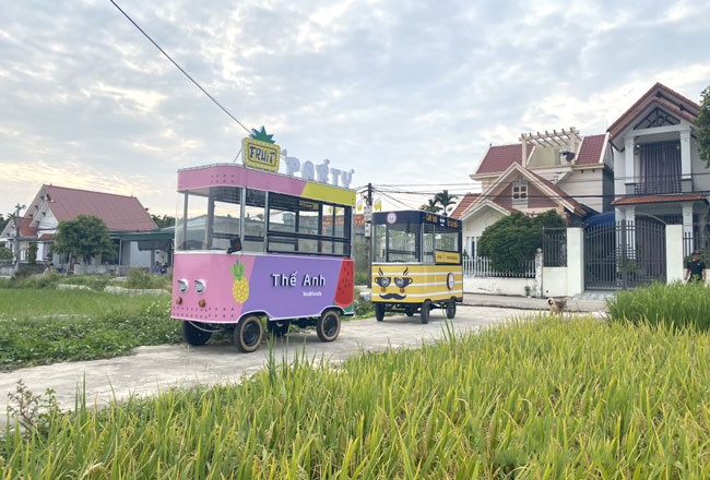 Mua xe tải bán hàng rong từ người dùng thanh lý