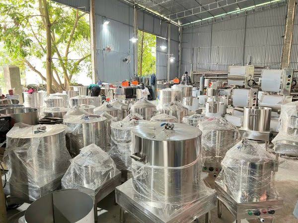 Nồi nấu cháo công nghiệp thanh lý Đăng Việt