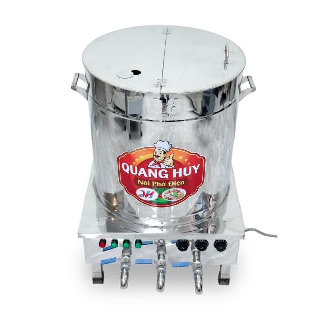 Nồi nấu phở điện 3 ngăn Quang Huy