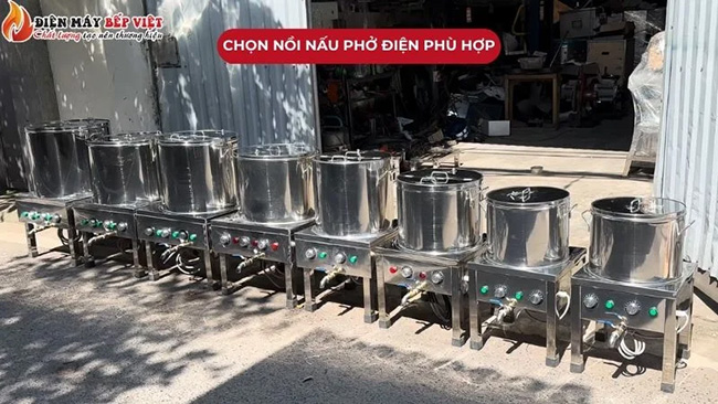 Nồi nấu phở điện Bếp Việt