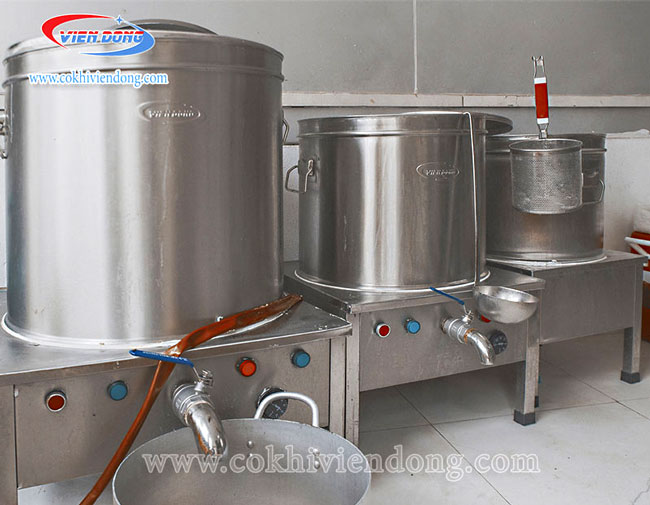 Nồi nấu phở cho bếp công nghiệp