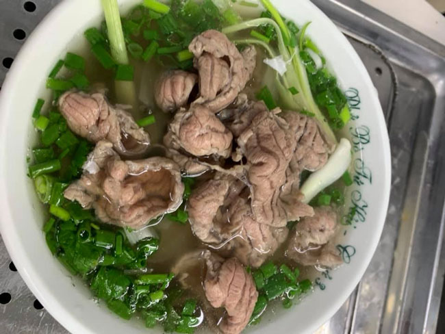 Phở bò bắp