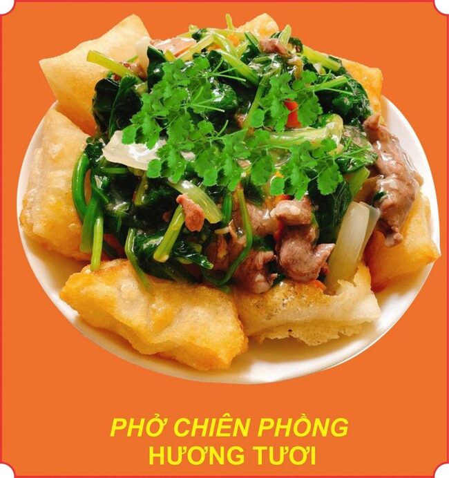 Phở chiên phồng Hương Tươi