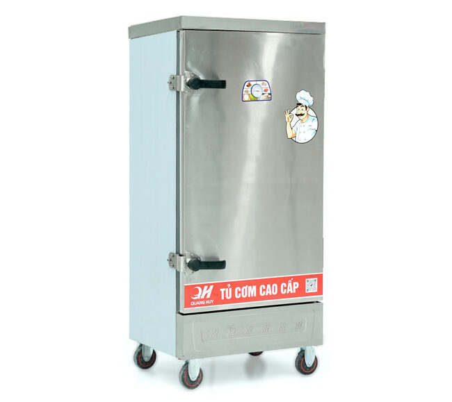 Tủ cơm công nghiệp 50kg dùng gas