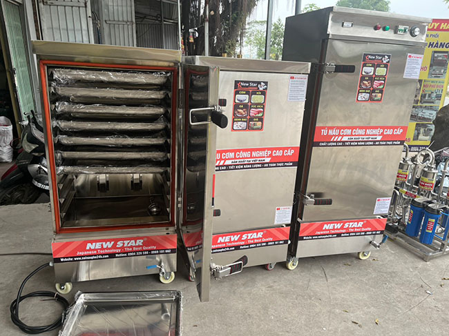 Tủ cơm công nghiệp Huy Hải