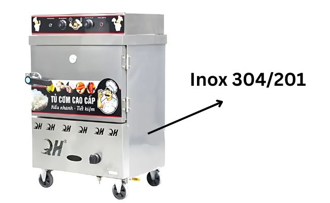 Chọn loại làm từ inox cao cấp