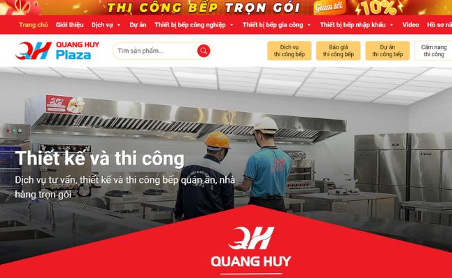 Mua tủ cơm tại Quang Huy Plaza