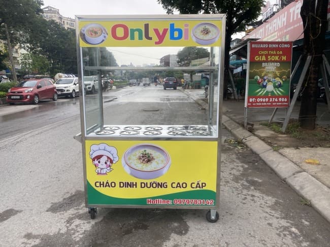 Giá bán xe đẩy bán cháo dinh dưỡng