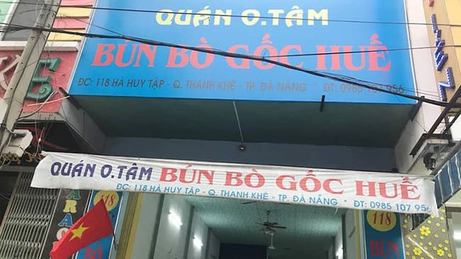 Bún bò O Tâm