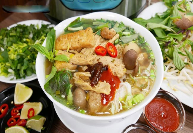 Thành phần có trong phở