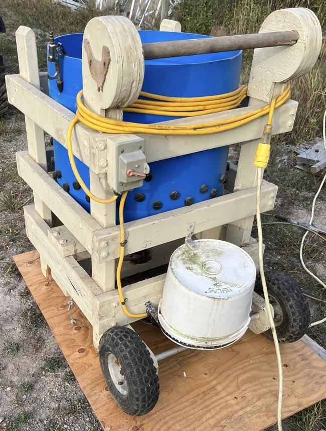 Hoàn thiện hệ thống điện nước máy gà