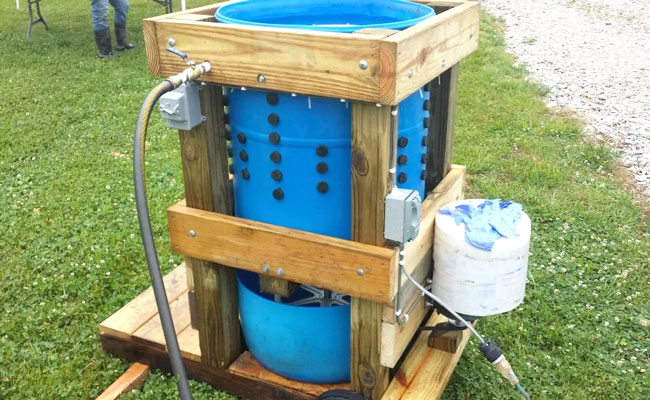 Chi phí tự chế tạo máy vặt lông cao