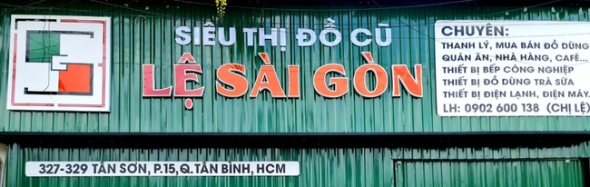 Đồ cũ Lệ Sài Gòn