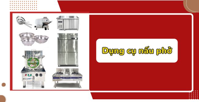 Dụng cụ nấu phở