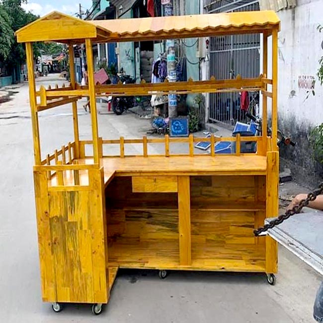 Khu vực pha chế và lưu trữ