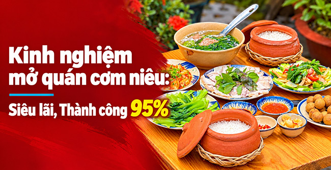 Kinh nghiệm mở quán cơm niêu