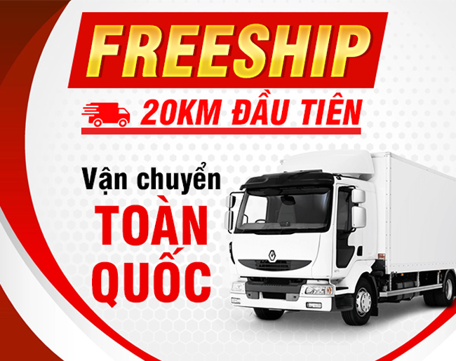 Freeship trong phạm vi 20km