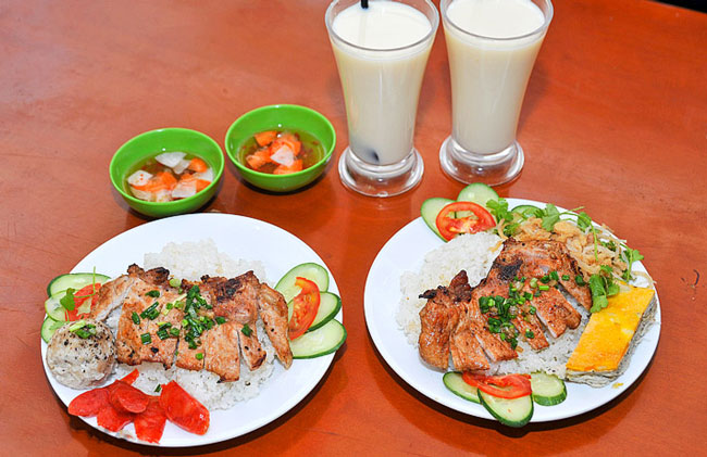Combo cơm tấm đồ uống