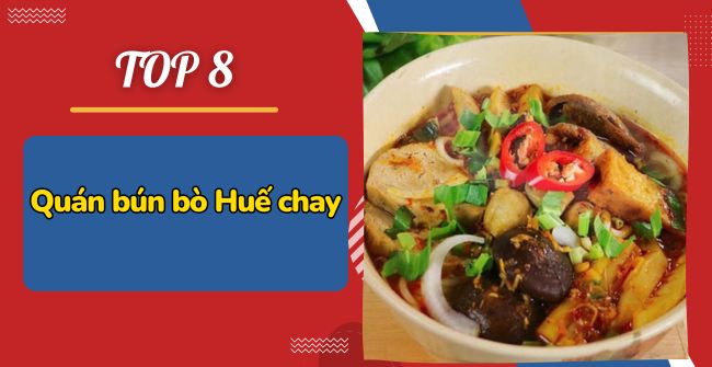 Quán bún bò Huế chay