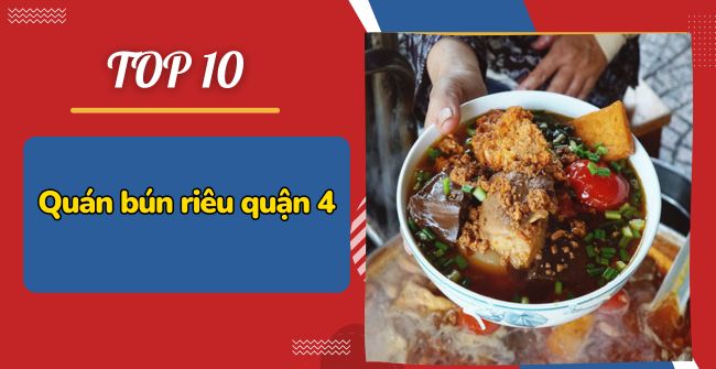 Quán bún riêu quận 4