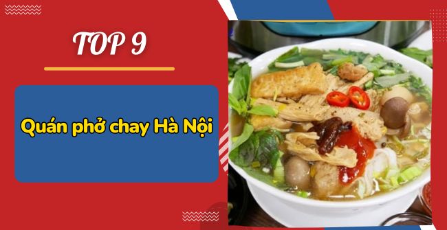 Quán phở chay Hà Nội