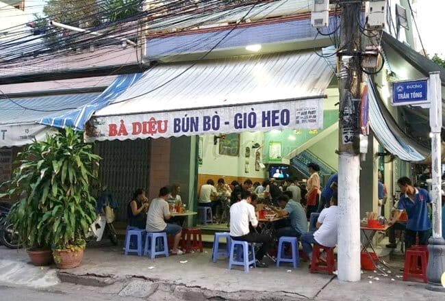 Bún bò Huế Bà Diệu