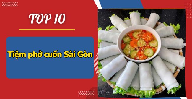 Tiệm phở cuốn Sài Gòn