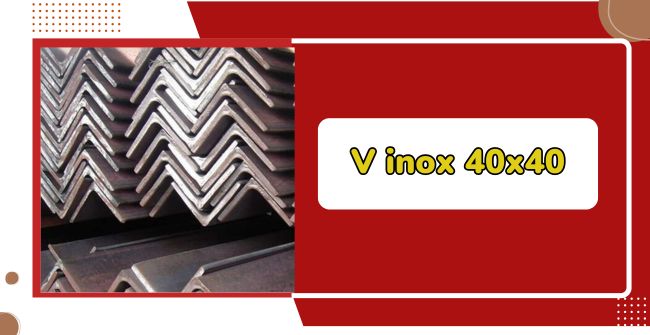V inox 40x40
