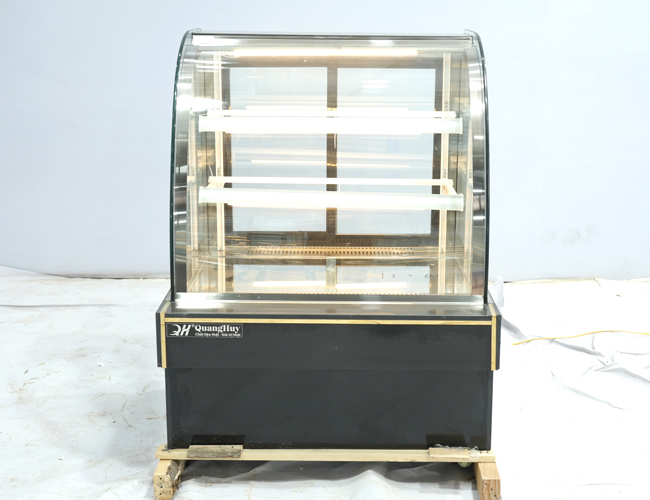 Báo Giá Tủ Trưng Bày Bánh Kem 0.9m 3 Tầng Cửa Sau