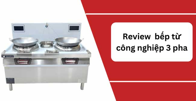 bếp từ công nghiệp 3 pha