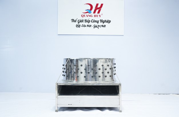 Máy vặt lông dê phi 100 chất liệu inox 304