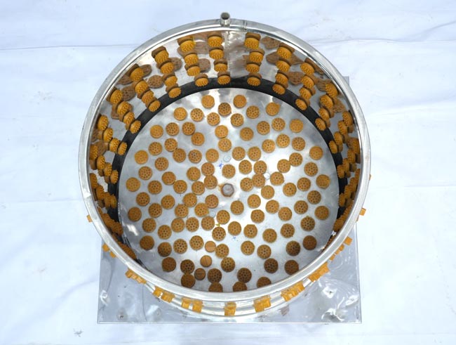 Núm cao su máy vặt lông thỏ 55cm