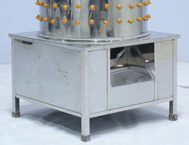 Chân đế máy vặt lông thỏ phi 55