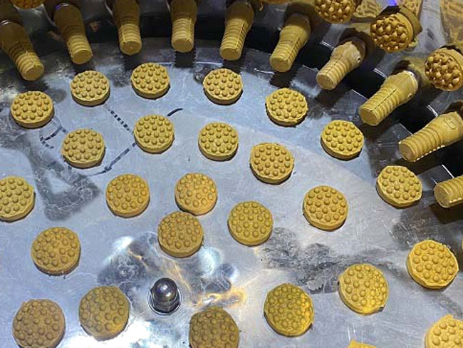 Hao mòn núm cao su vặt lông thỏ