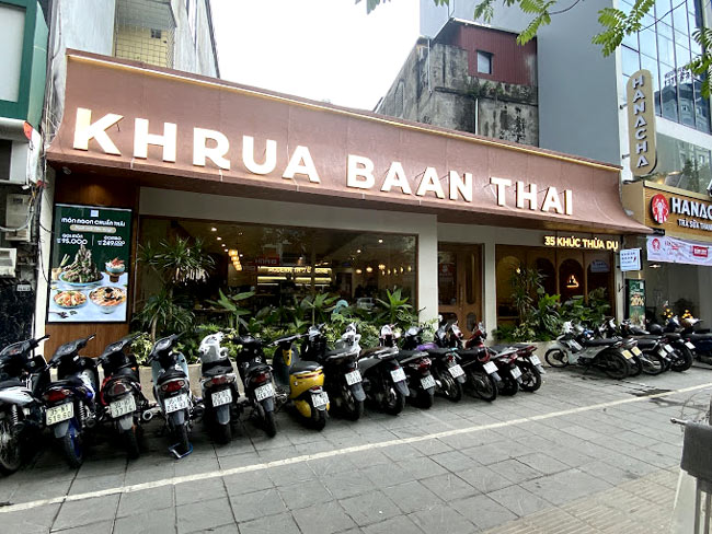 Nhà hàng Khrua Baan Thai