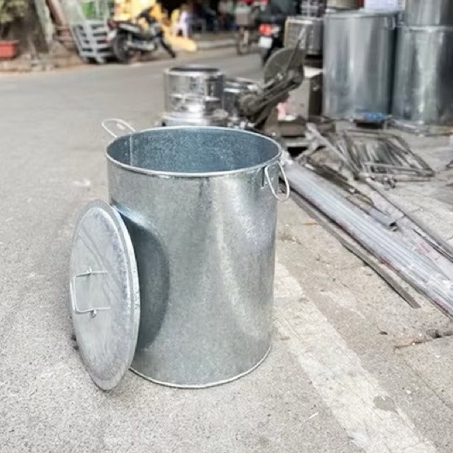 Nồi nấu bánh chưng bằng tôn chi phí đầu tư thấp